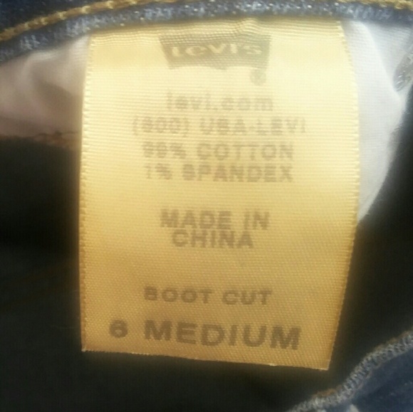 Levi's Strauss & Co Bootcut Jeans - Picture 6 of 8